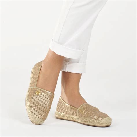 michael kors perforated slip on|michael kors slip on flats.